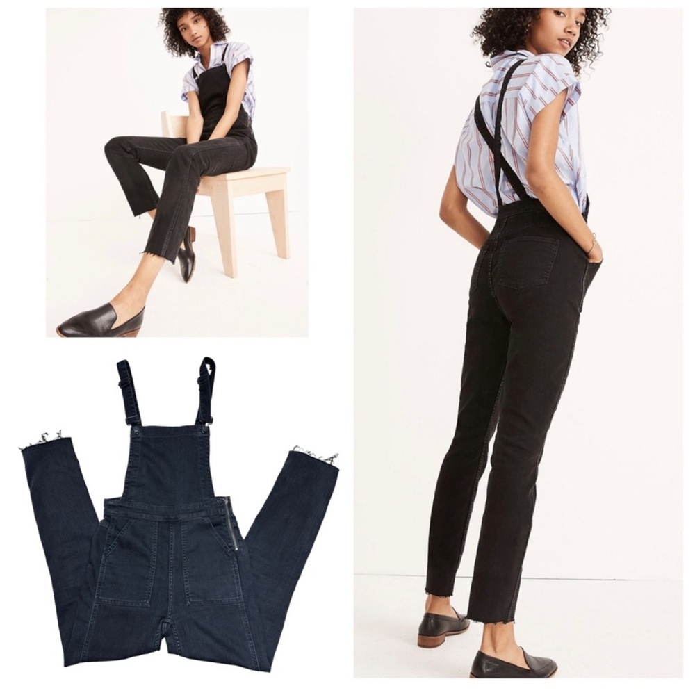 Madewell Denim Skinny Overalls